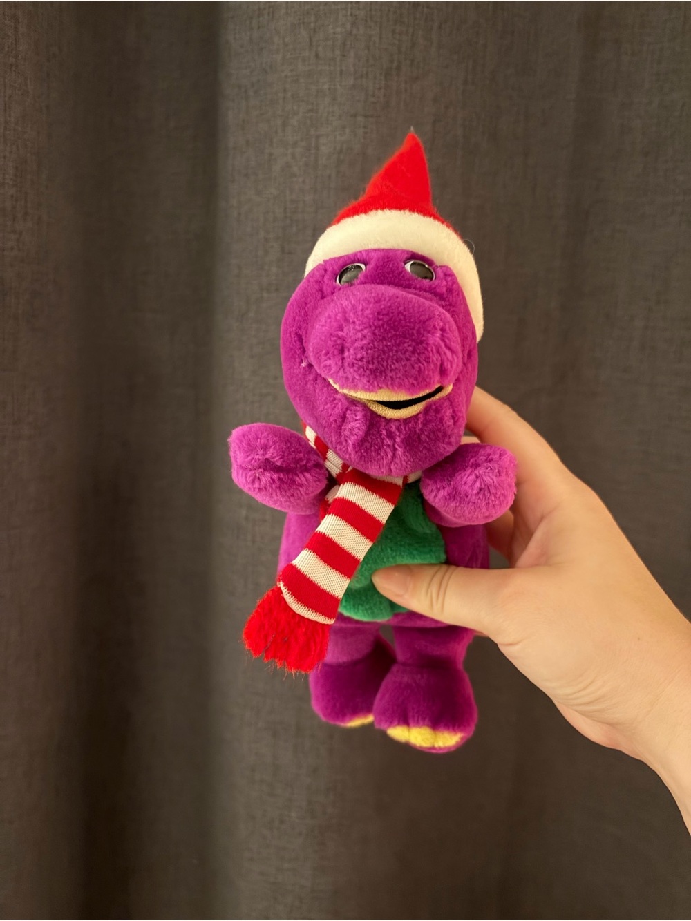 Vintage 1992 Santa Barney